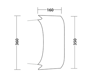 Outwell Lounge Tent Connector L